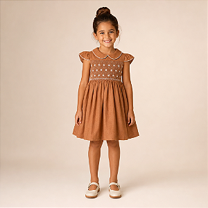 Vestido Maria Terracota