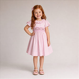 Vestido Juliana Rosa