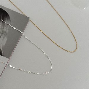 Choker chapinhas de Corações