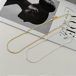 Choker Fita Texturizada