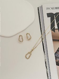 Conjunto orgânico em zircônia