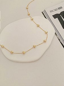 Choker corações