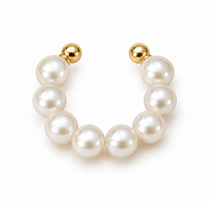 Piercing fake perolas