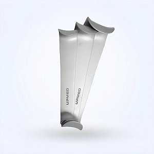 Afastador Roux - Kit 3 tamanhos (14,5cm - 15,5cm - 17cm)