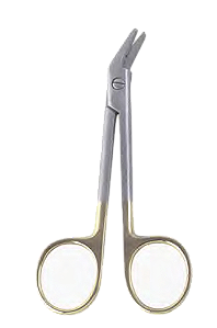 TESOURA FIO DE AÇO ANGULADA