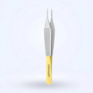 Pinça Adson com Dente e Vídea 12cm