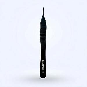 Pinça Adson com Dente e Vídea Preta 15cm