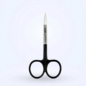Tesoura Iris com Cabo Preto 12cm UPMED