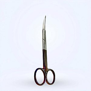 Tesoura Supercut Curva Cabo Preto 17cm
