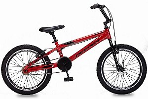 Bicicleta aro 20 alumínio  Deeper Bmx style Vermelho