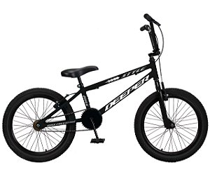 Bicicleta aro 20 aço Deeper Bmx style Preto