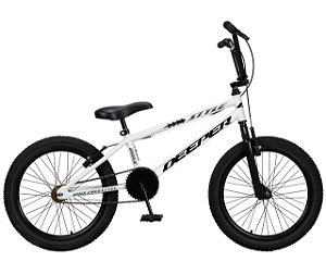 Bicicleta aro 20 aço Deeper Bmx style Branco