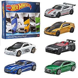 HOT WHEELS EUROPEAN CAR CULTURE THEMED PACK C 6 - HDH51