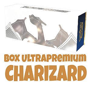 Box Elite Pokémon Ultrapremium Charizard Copag