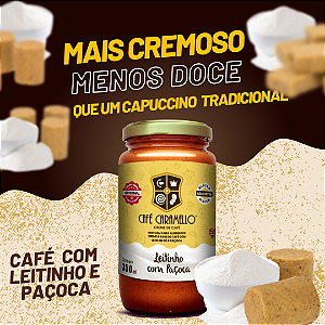 Creme de Café 350ml Leitinho com Paçoca