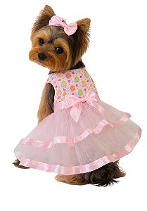 Vestido Pet Páscoa