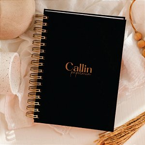 Caderno B5 Logotipo 2025