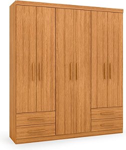 Guarda Roupa Batrol Advantage 6 Portas 4 Gav