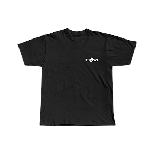 Camiseta Oversized Trendic Preta - Olhos Distorcidos