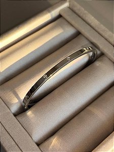 Pulseira inspiração cartier em aço