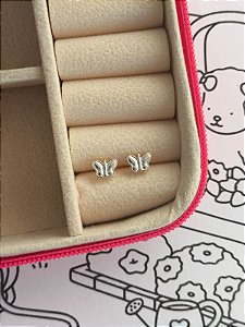 Brinco borboleta infantil mix de banho