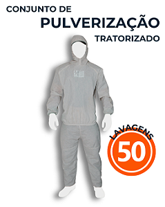 CONJUNTO PULVERIZAÇÃO - XXG AGROQUIMICO ROUPA APLICAÇÃO DE AGROTÓXICOS EPI HERBICIDA DEFENSIVO