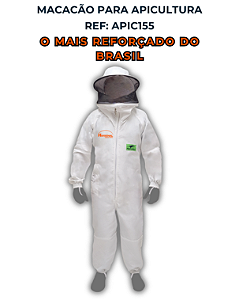 MACACÃO APICULTOR PROTSPRAY TAMANHO-G    APICULTURA PROTEÇÃO ROUPA VESTIMENTA ABELHA APICOLA ROUPA