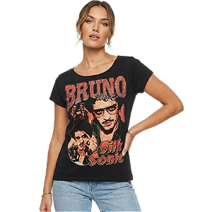Camiseta RC Bruno Mars c/ Strass