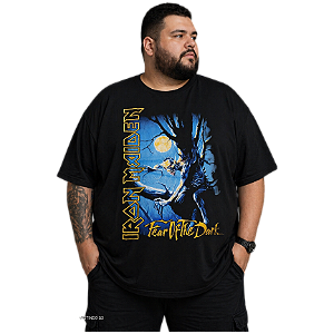 Camiseta Iron Maiden Fear of The Dark