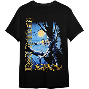 Camiseta Iron Maiden Fear of The Dark
