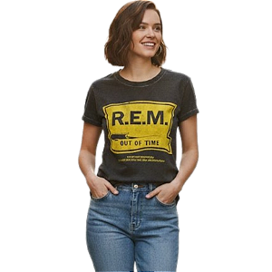 Camiseta LP Estonada Baby Look R.E.M