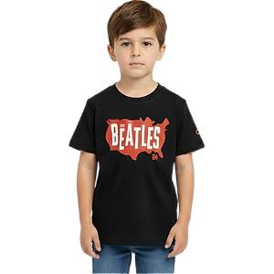 Camiseta LP Infantil The Beatles