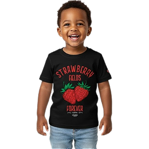 Camiseta LP Infantil Strawberry Fields