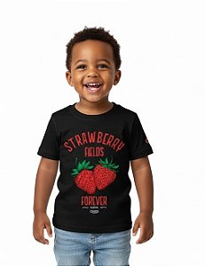 Camiseta LP Infantil Strawberry Fields