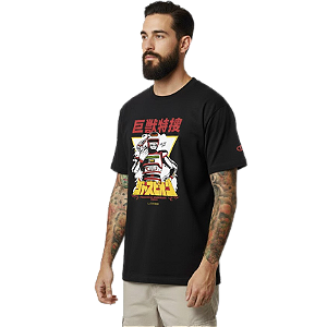 Camiseta LP Preta Jaspion