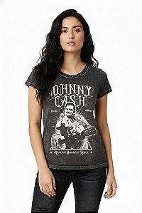 Camiseta Estonada LP Johnny Cash