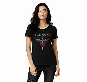 Camiseta RC Bon Jovi c/ Strass
