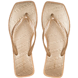 Chinelo Cavalera Feminino Dourado
