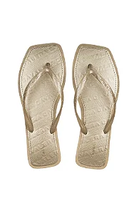 Chinelo Cavalera Feminino Dourado