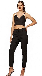 Calça Tailored Preta