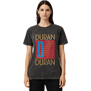 Camiseta LP Estonada Baby Look Duran Duran