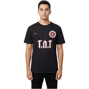 Camiseta LP Preta Rockers F.C. Angus