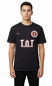 Camiseta LP Preta Rockers F.C. Angus