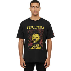 Camiseta LP Preta Sepultura