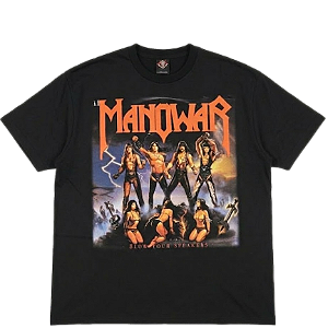 Camiseta Manowar Poliéster