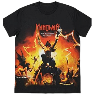 Camiseta Manowar Poliéster