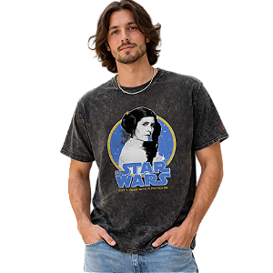 Camiseta LP Estonada Princesa Leia Star Wars