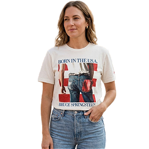 Camiseta LP Off White Bruce Springsteen