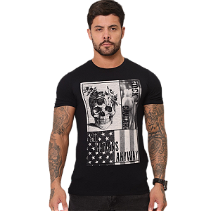 Camiseta RC See Humans Anyway SKull