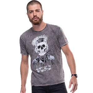 Camiseta LP Estonada Keith Richards Skull